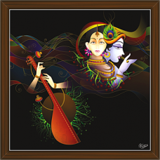 Radha Krishna Paintings (RK-2265)